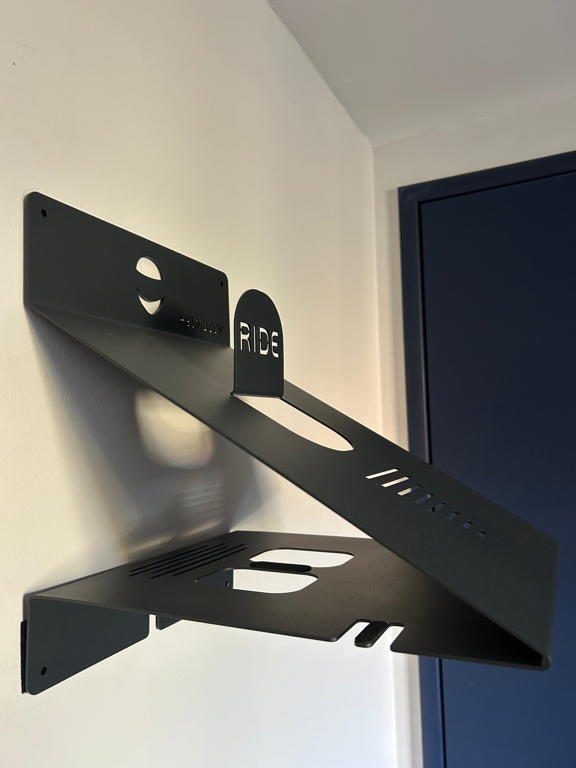 HelmDock RIDE - Motorcycle Helmet Wall Mount