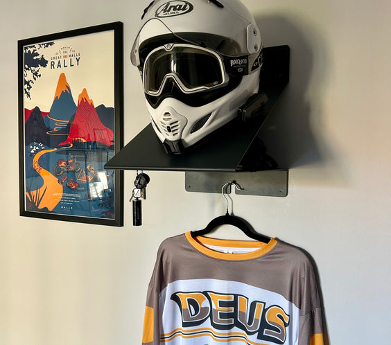 HelmDock RIDE - Motorcycle Helmet Wall Mount