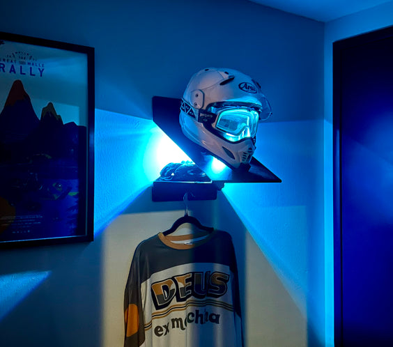 HelmDock RIDE - Motorcycle Helmet Wall Mount