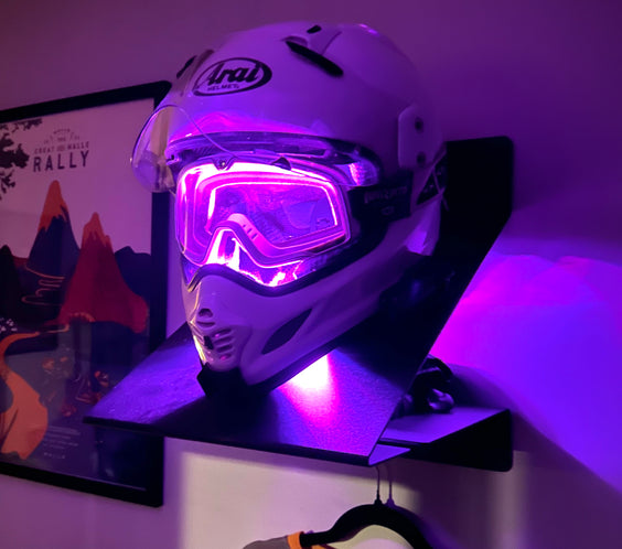 HelmDock RIDE - Motorcycle Helmet Wall Mount